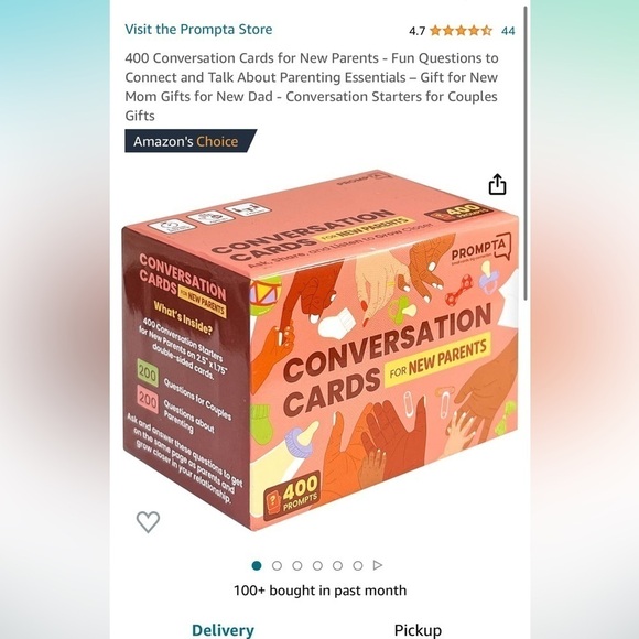 Conversation Cards For New Parents - Picture 3 of 8